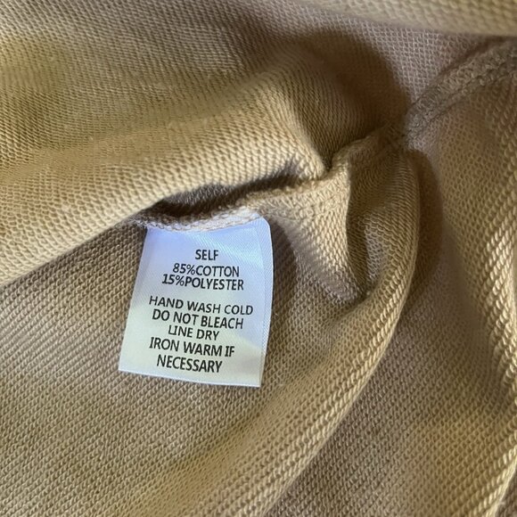 Habit Womens Small Smiley Face Brown Long Sleeve Sweater Impression Like - Picture 7 of 7